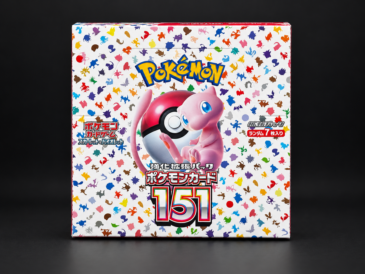 Pokémon Card 151 Booster Display japanischen / koreanischen
