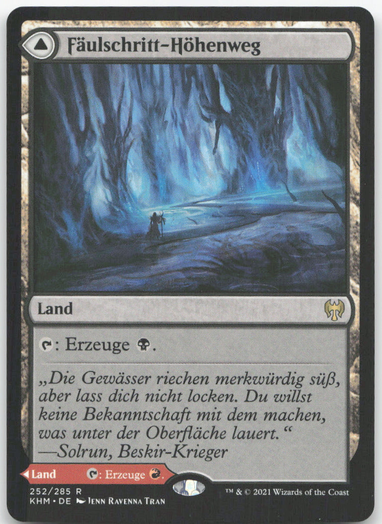 Blightstep Pathway // Searstep Pathway – Kaldheim – Vorderseite