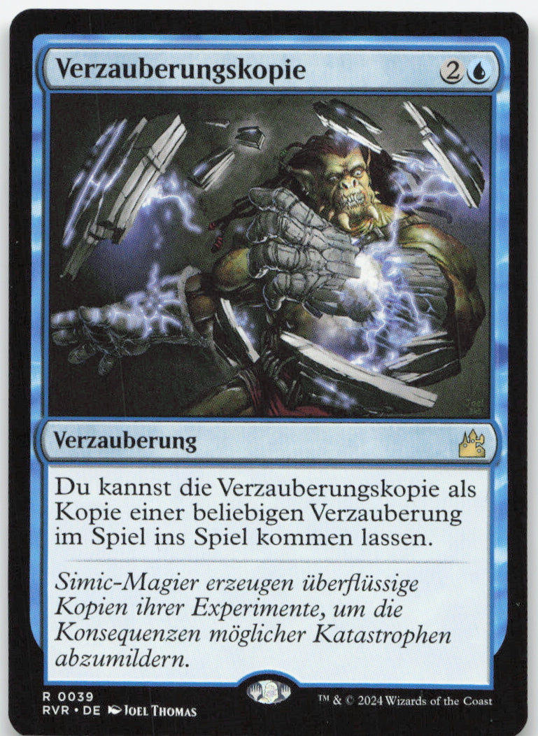 Copy Enchantment – Ravnica Remastered – Vorderseite