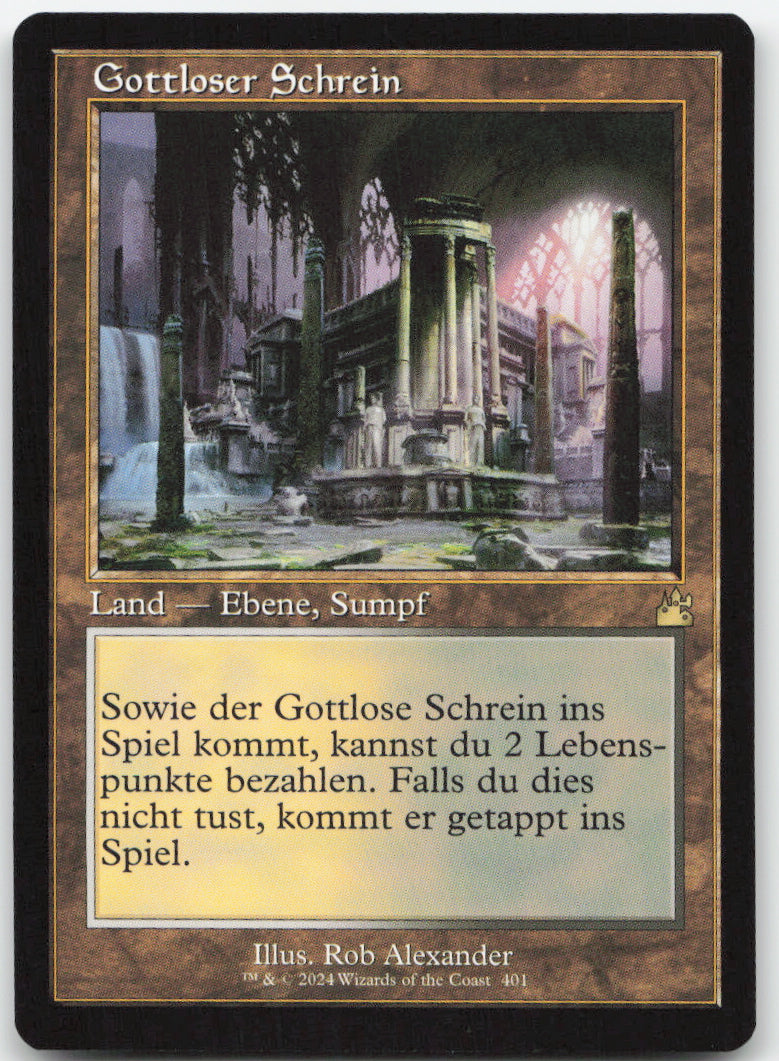Godless Shrine – Ravnica Remastered – Vorderseite