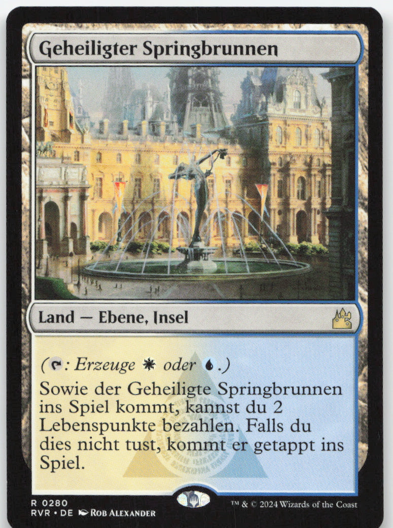 Hallowed Fountain – Ravnica Remastered – Vorderseite