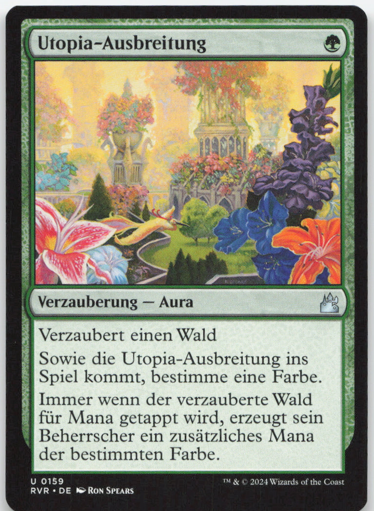 Utopia Sprawl – Ravnica Remastered – Vorderseite