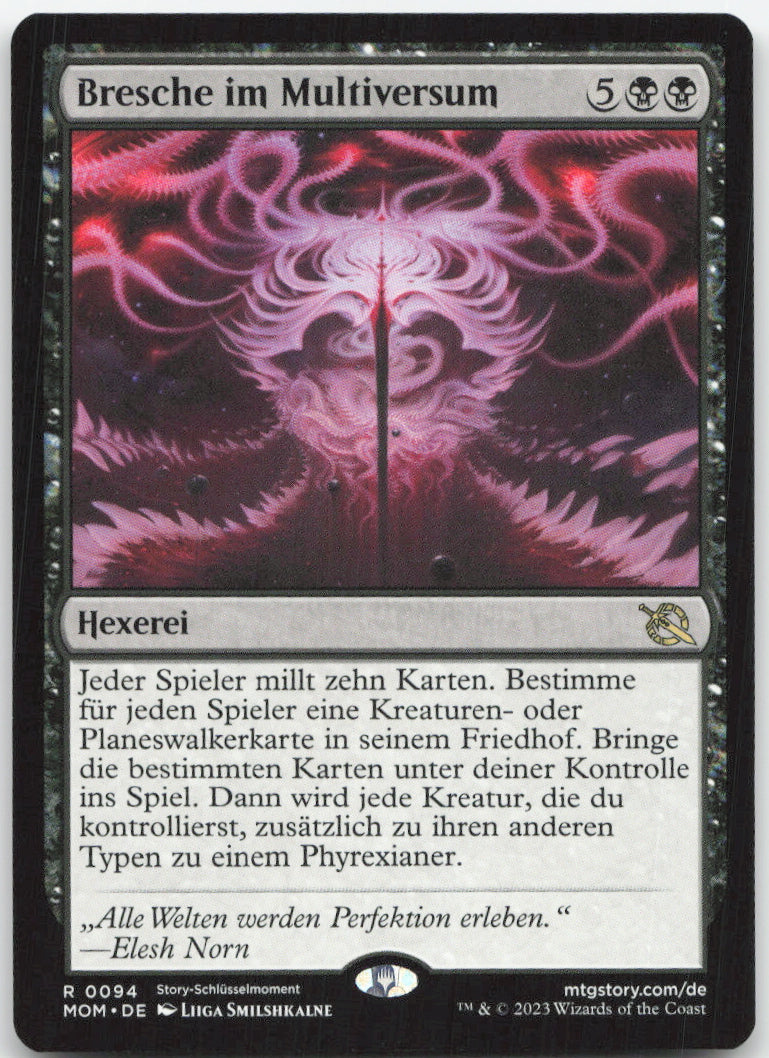 Breach the Multiverse – March of the Machine – Vorderseite
