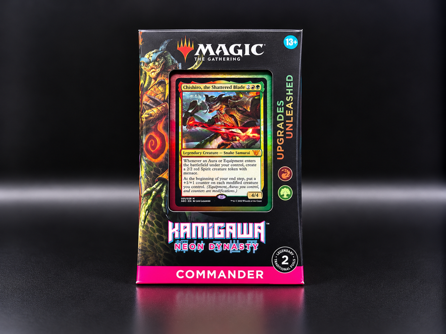 MTG Kamigawa: Neon Dynasty Commander Deck – Upgrades Unleashed