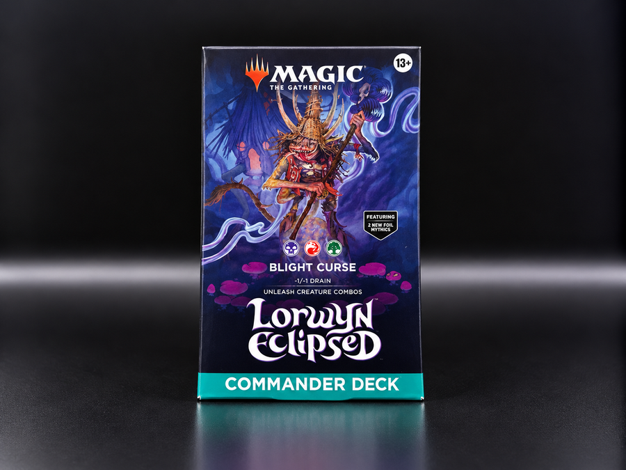 MTG Lorwyn Eclipsed Commander Deck – Blight Curse