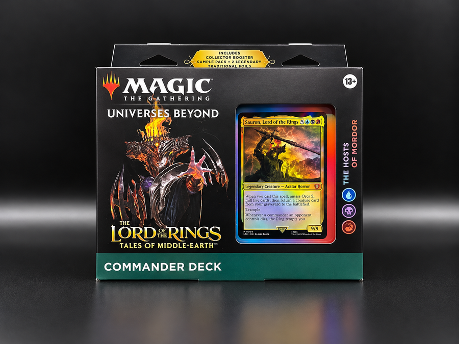 MTG The Lord of the Rings: Tales of Middle-earth Commander Deck – The Hosts of Mordor