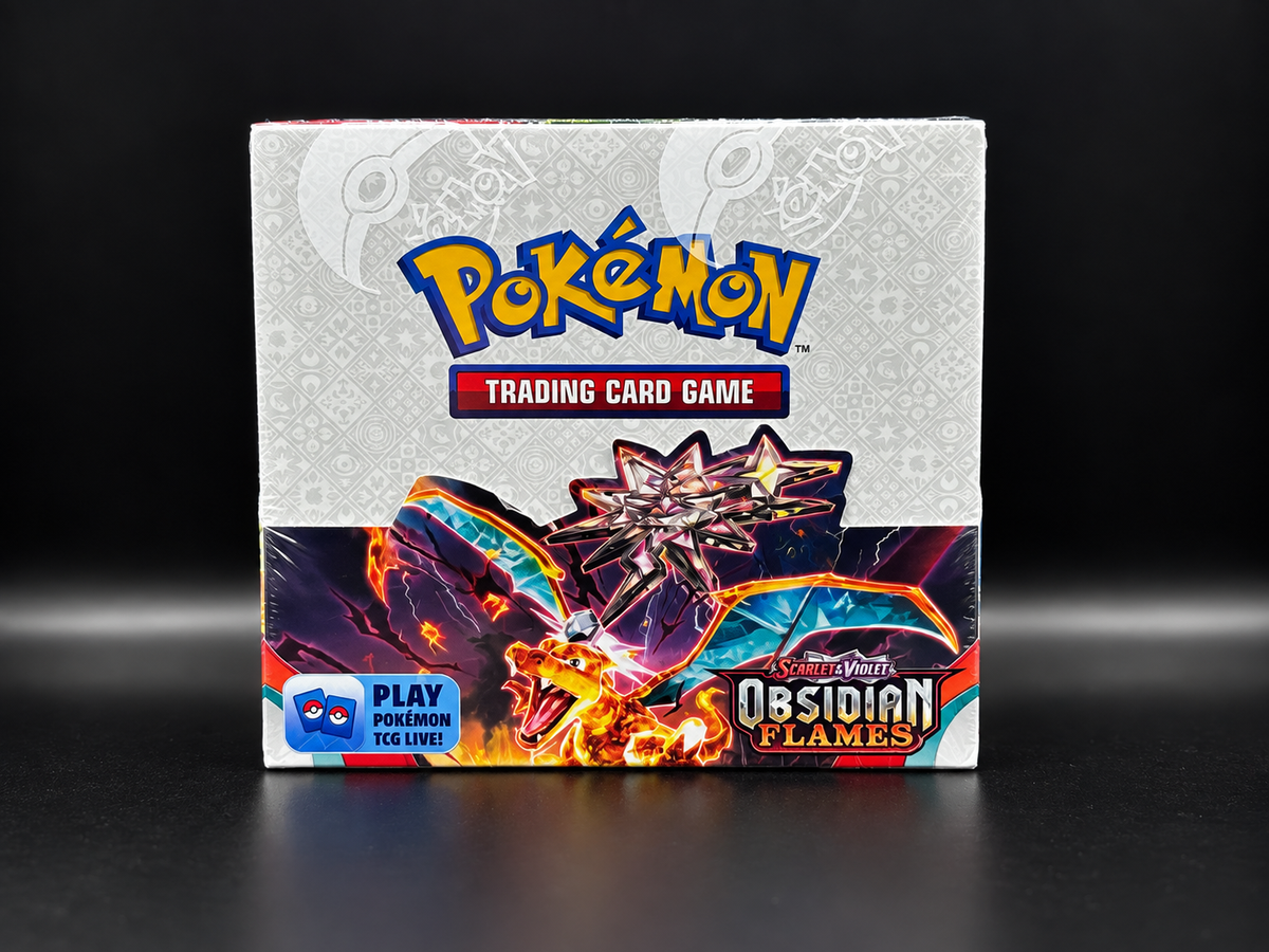 Pokémon Scarlet & Violet – Obsidian Flames Booster Display