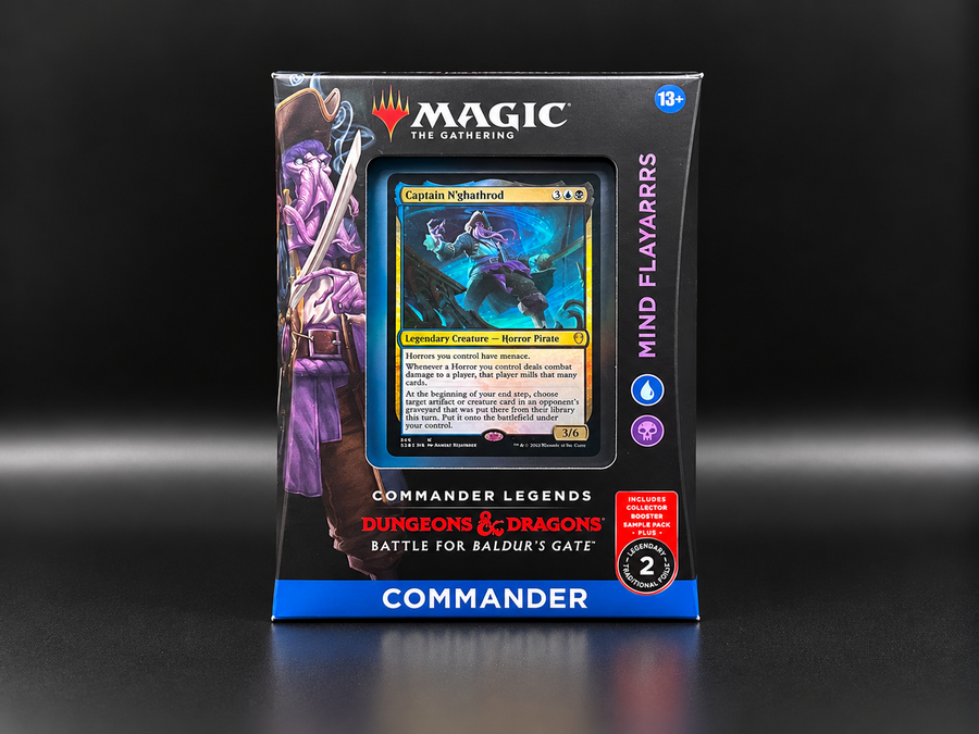 MTG Commander Legends: Battle for Baldur's Gate Commander Deck – Mind Flayarrrs
