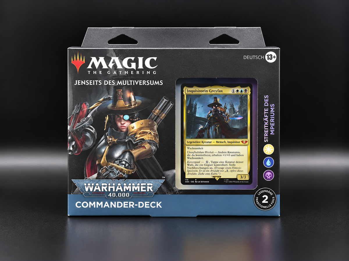 Magic: The Gathering – Warhammer 40,000 Commander Deck – Forces of the Imperium / Streitkräfte des Imperiums