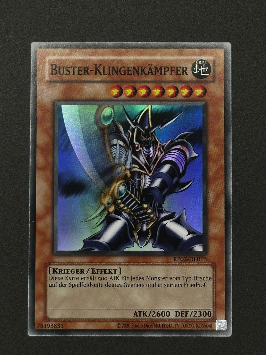 Yu-Gi-Oh! –Buster-Klingenkämpfer (RP02-DE013) – Retro Pack 2