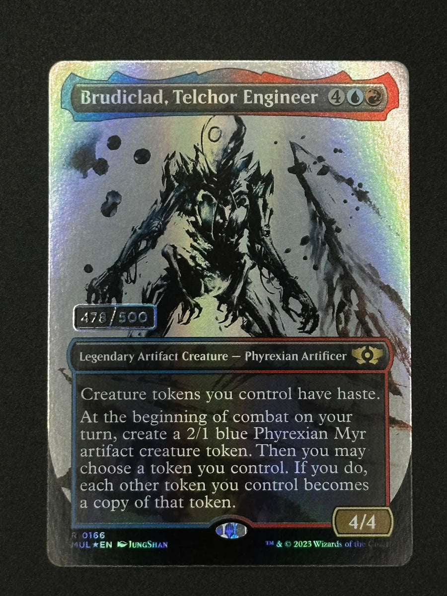 Magic: The Gathering – Brudiclad, Telchor Engineer – Serialized 478/500 – Multiverse Legends