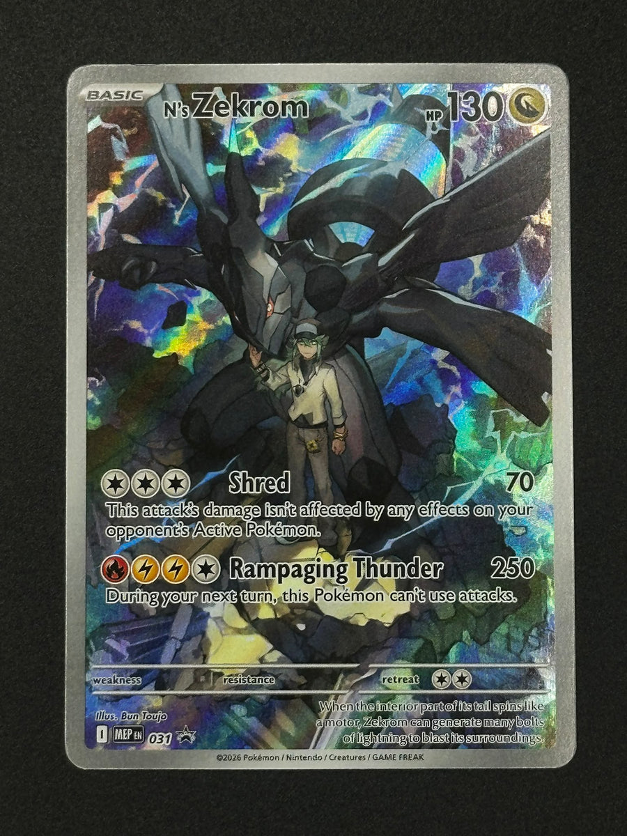 Pokémon - N's Zekrom (MEP 031) – MEP Black Star Promos