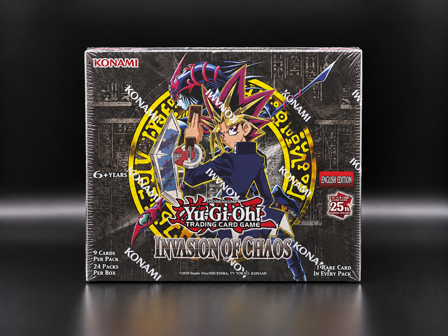 Yu-Gi-Oh! – Invasion of Chaos Booster Display (25th Anniversary Edition)