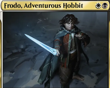 Frodo, Adventurous Hobbit & Sam, Loyal Attendant – Commander des CardX Custom Commander Decks