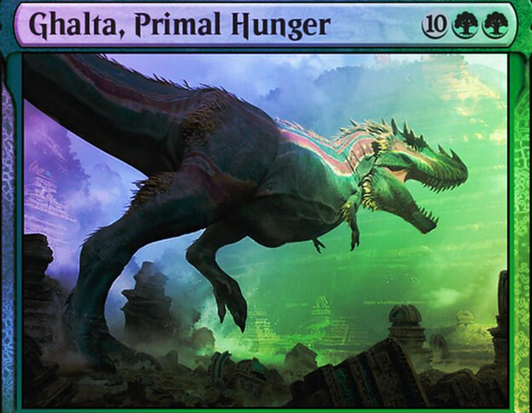 Ghalta, Primal Hunger – Commander des CardX Custom Commander Decks