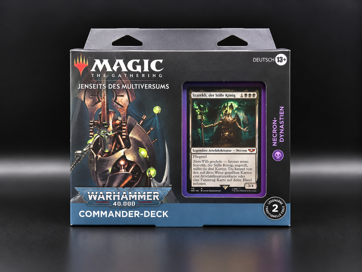 MTG Warhammer 40,000 Commander Deck – Necron Dynasties / Necron-Dynastien