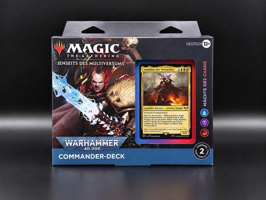 MTG Warhammer 40,000 Commander Deck – The Ruinous Powers / Mächte des Chaos