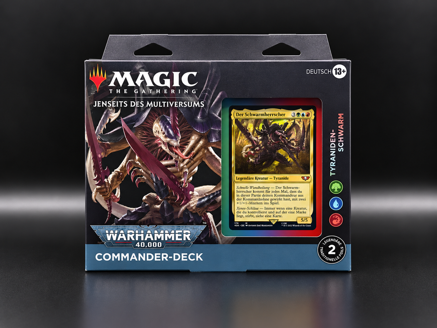 MTG Warhammer 40,000 Commander Deck – Tyranid Swarm / Tyraniden-Schwarm